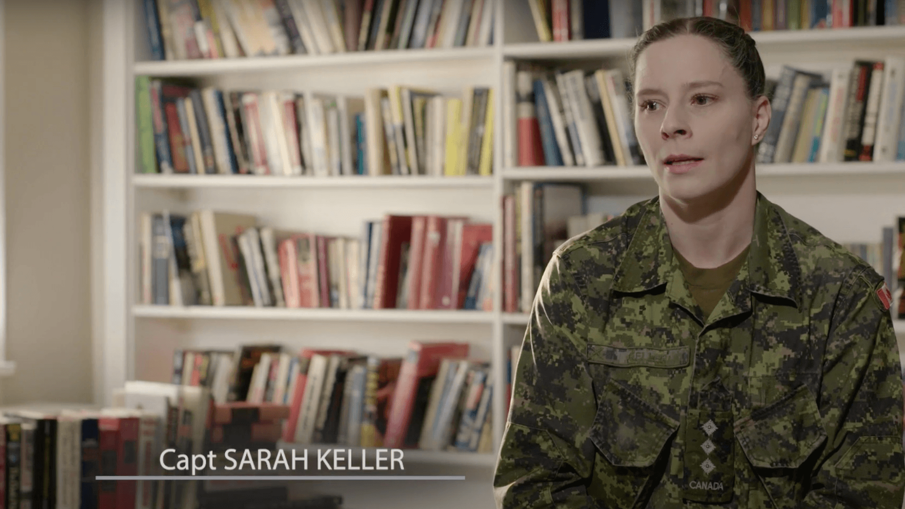 Record of Service: Captain Sarah Keller